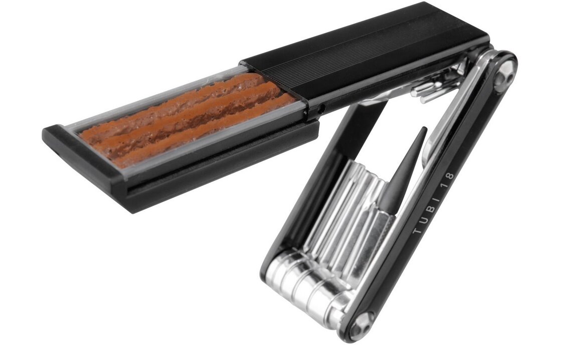 Topeak Tubi 18 Minitool + Tubeless Reparaturset