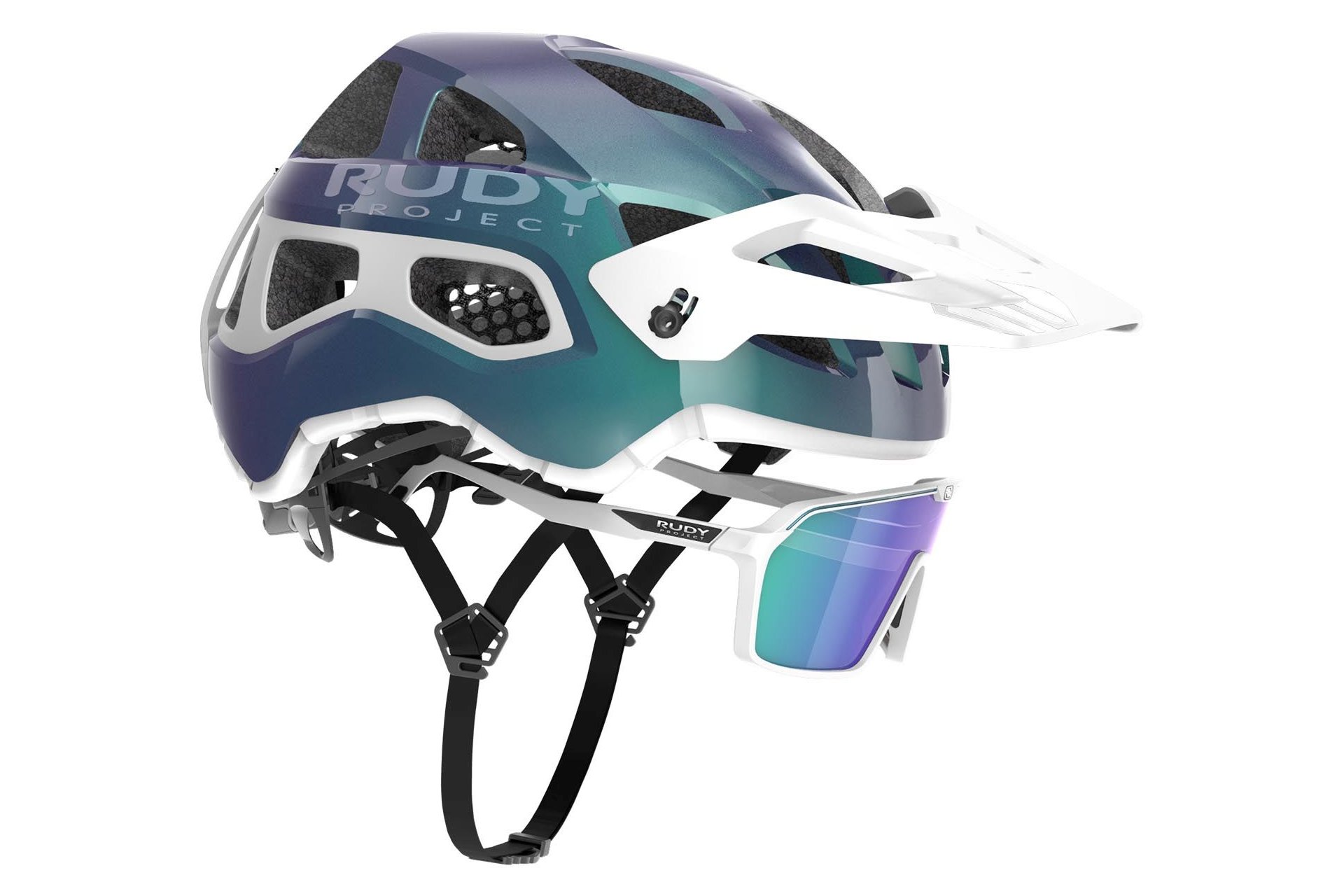 Rudy Project Protera+ Spinshield MTB Limited Edition Iridescent Bundle