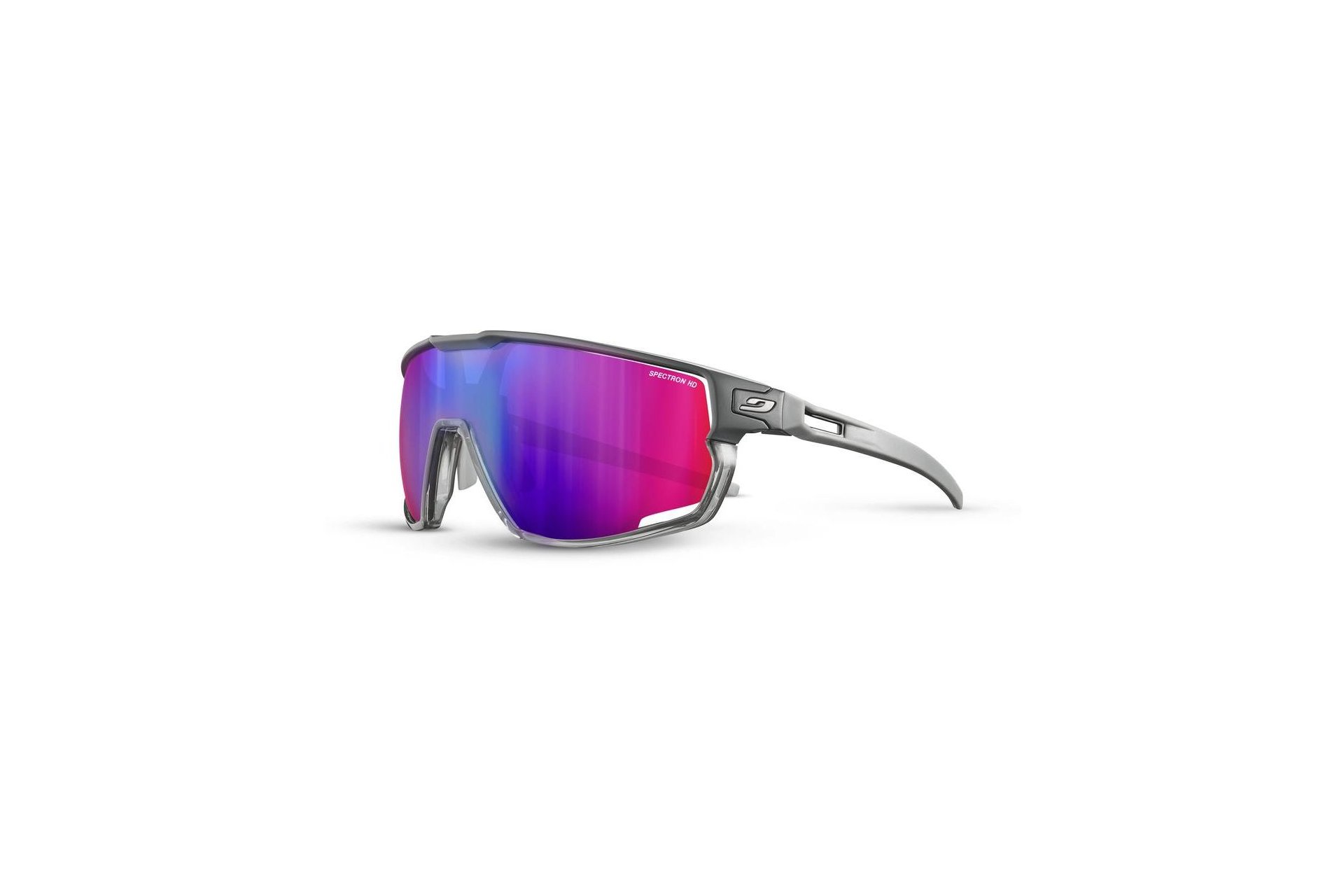 Julbo Rush Grau Matt - Grau Durchscheinend Glänzend