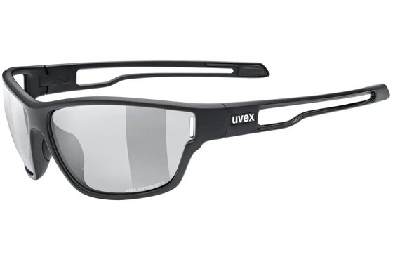 Uvex - Sport-Sonnenbrillen - Uvex Sportstyle 806 V Black Matt / Mirror Smoke