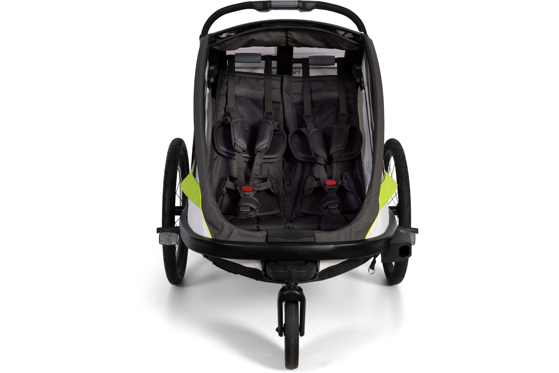 Hamax Breeze Two mit Deichsel und Buggyrad