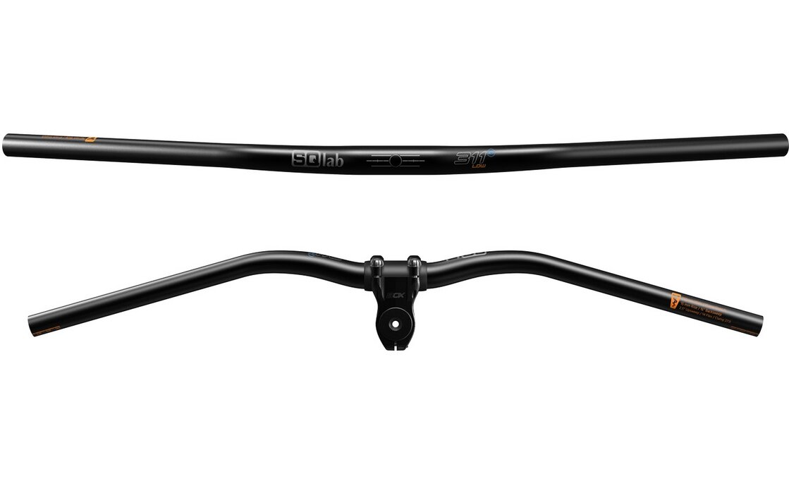 SQlab Lenker 311 2.0 Alu, 740 mm/16&deg;/27,0 mm