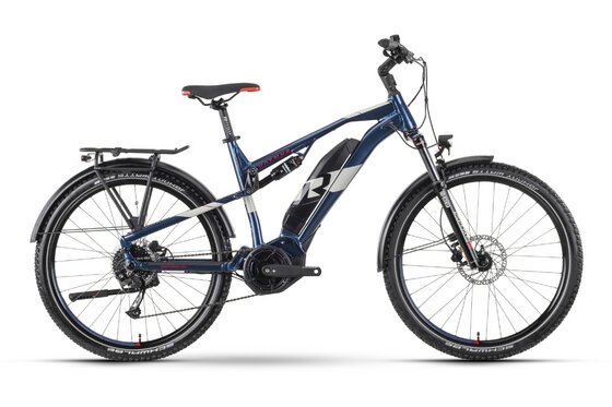 mit Beleuchtung - Fahrräder - Raymon CrossRay FS E 4.0 - 500 Wh - 27,5 Zoll - Fully - 2024