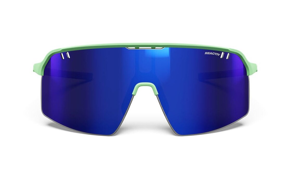 Julbo Intensity Matt Blassgrün/Violett - Reactiv 1-3 High Contrast