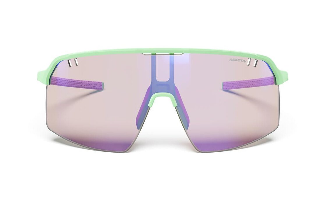 Julbo Intensity Matt Blassgrün/Violett - Reactiv 1-3 High Contrast