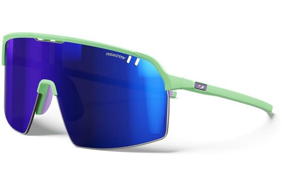 XXL Sale % - Julbo Intensity Matt Blassgrün/Violett - Reactiv 1-3 High Contrast