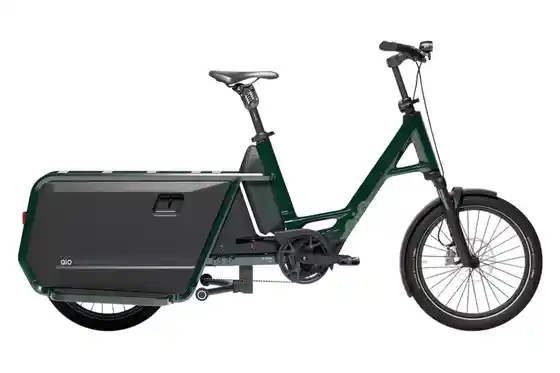 Aluminium - Lastenfahrräder - QiO Long CLA - 800 Wh - 20 Zoll - Longtail - 2026