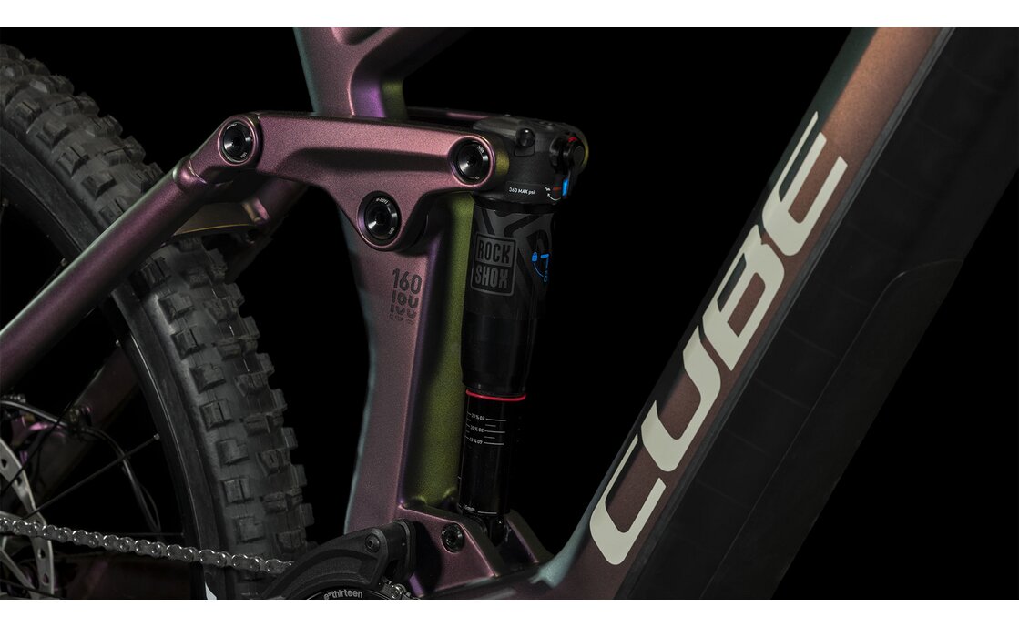 Cube Stereo Hybrid 160 HPC SLX 750 27.5 - 750 Wh - 27,5 Zoll - Fully