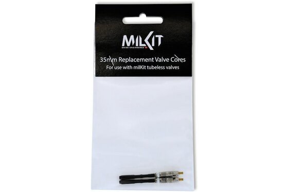 Tubeless Ventile - MILKIT Ventileinsatz Ersatz Valve Cores - 35 mm