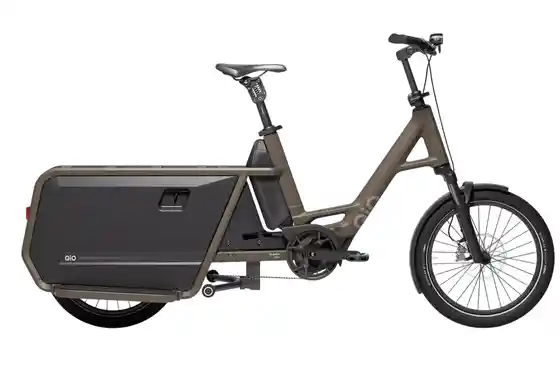 Aluminium - Lastenfahrräder - QiO Long CLA - 800 Wh - 20 Zoll - Longtail - 2026