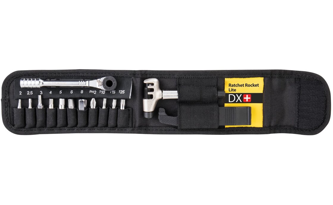 Topeak RatchetRocket Lite DX+ Multitool + Reifenheber