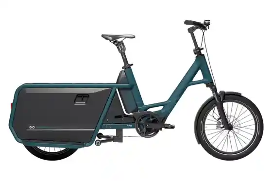 Aluminium - Lastenfahrräder - QiO Long CLA - 800 Wh - 20 Zoll - Longtail - 2026