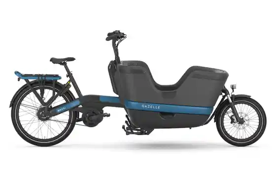 Aluminium - Long John - Gazelle Makki Load HMB - 400 Wh - 26 Zoll - Long John - 2026