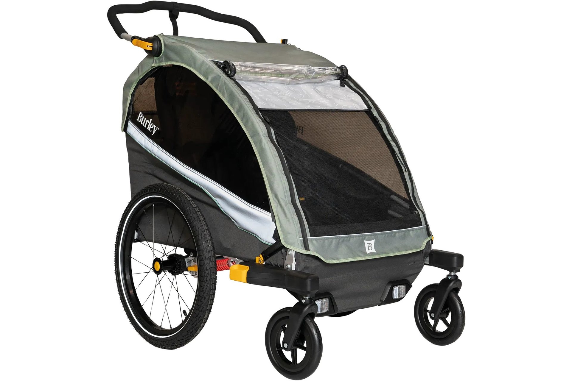 BURLEY Fahrrad-Kinder-Anhänger D`Lite X Double