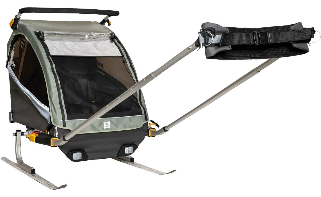 BURLEY Fahrrad-Kinder-Anhänger D`Lite X Double