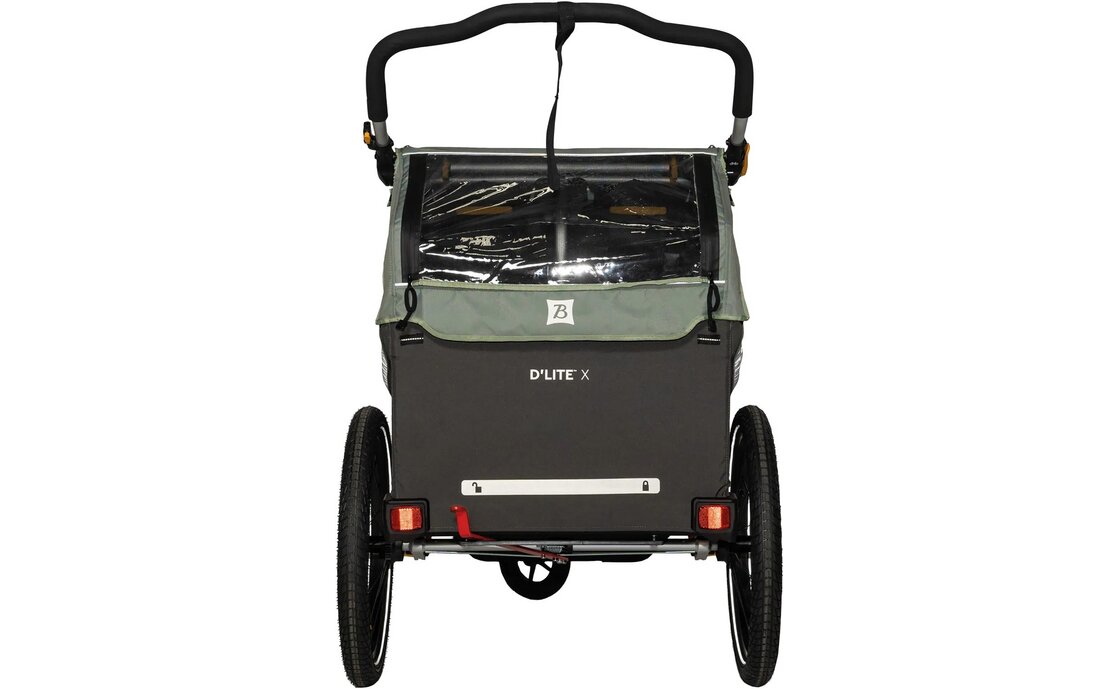 BURLEY Fahrrad-Kinder-Anhänger D`Lite X Double