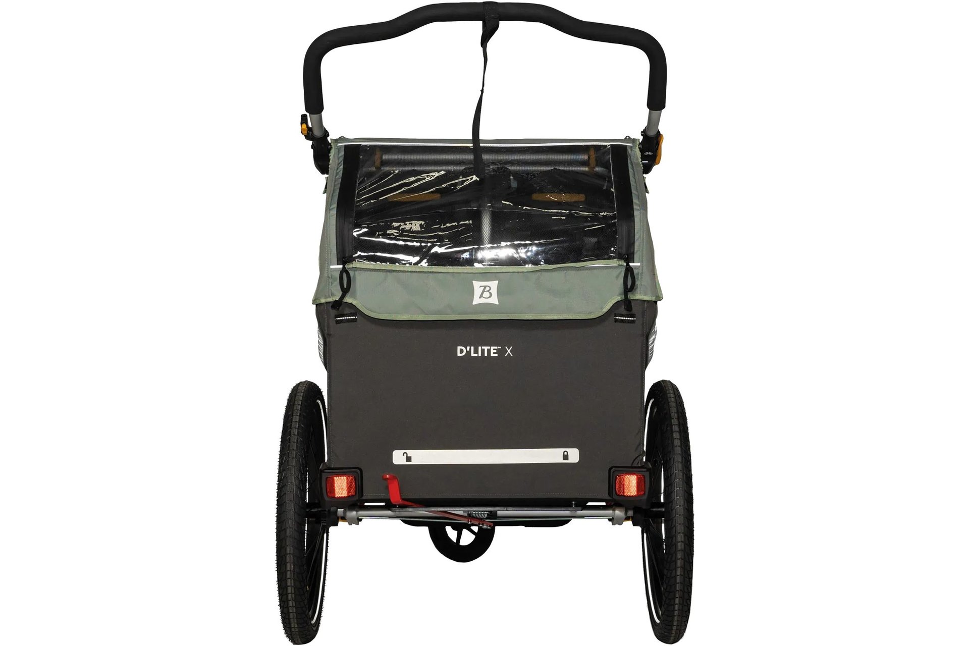BURLEY Fahrrad-Kinder-Anhänger D`Lite X Double