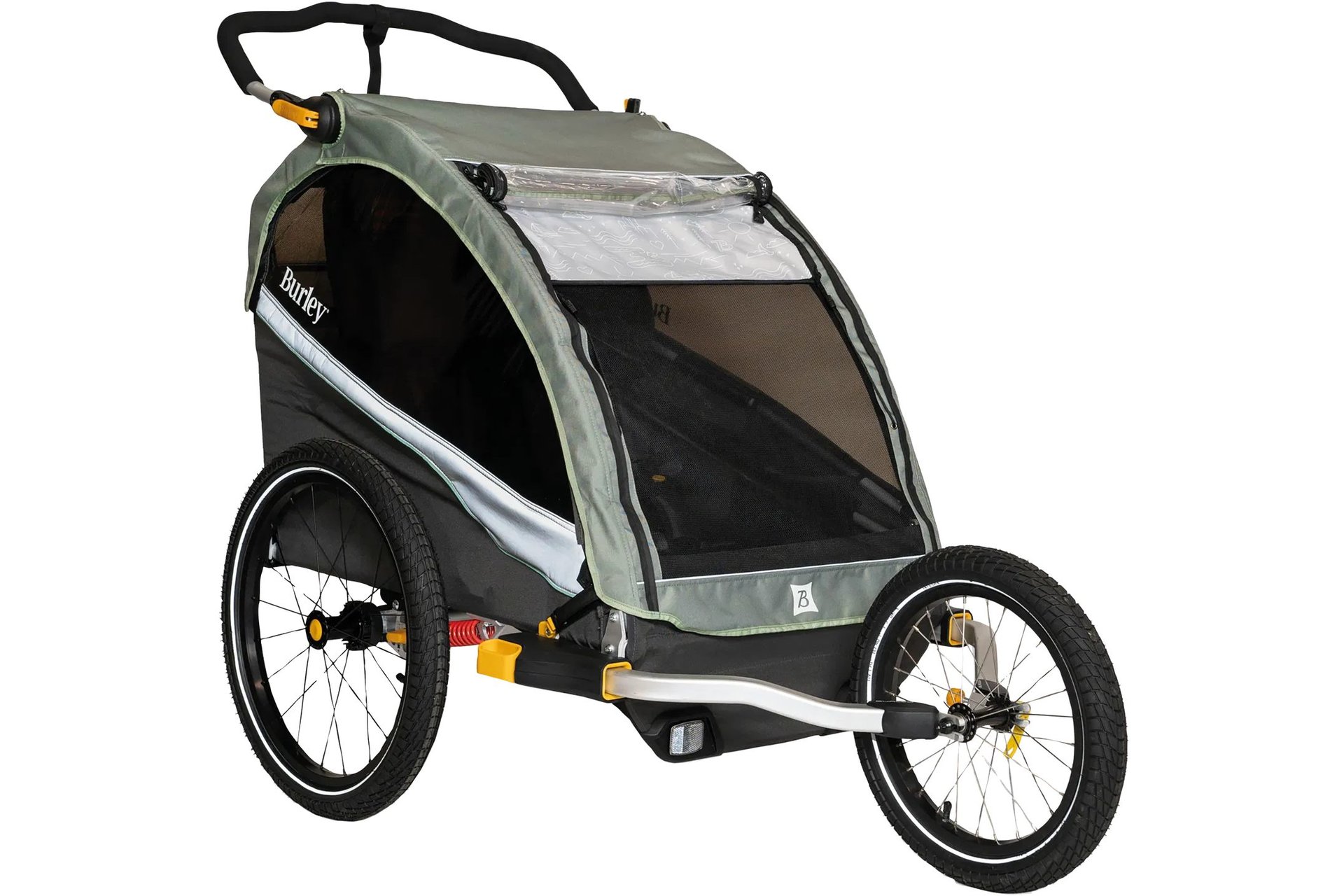 BURLEY Fahrrad-Kinder-Anhänger D`Lite X Double