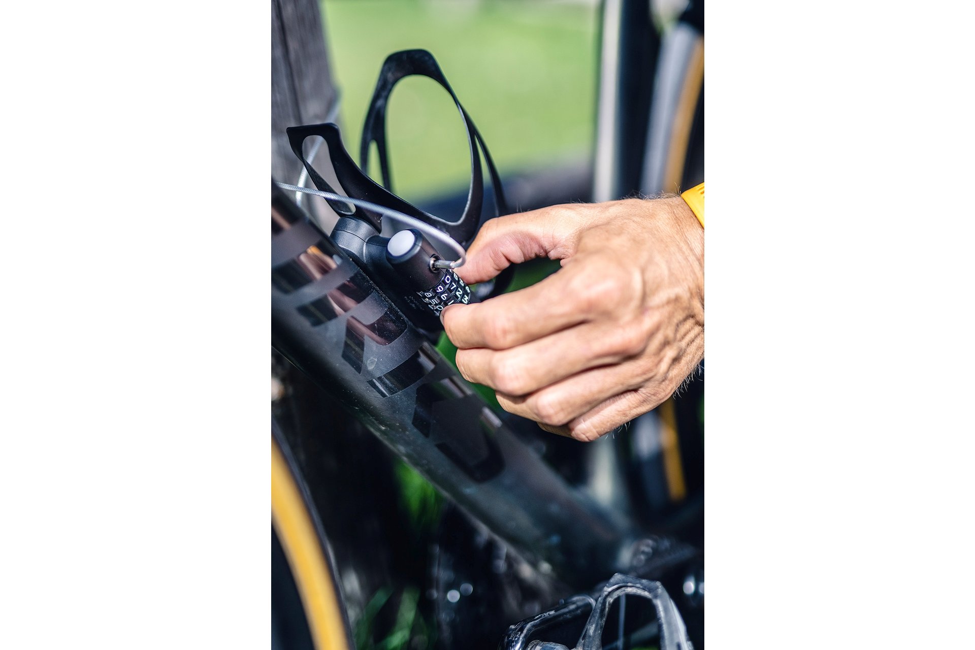 Abus SportFlex 2504/90 Kabel-/ Zahlenschloss