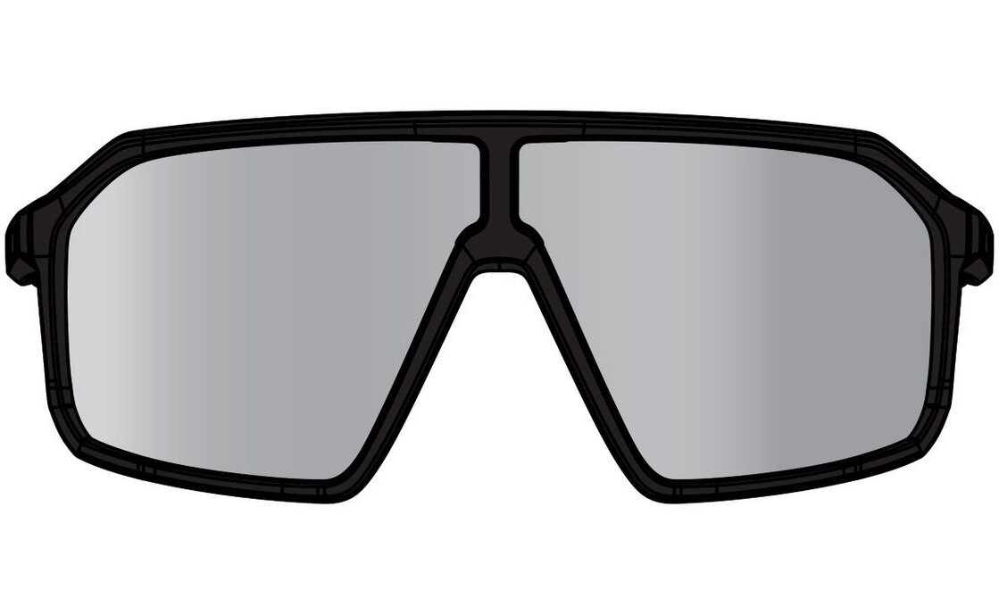 Endura Mullet Brille Photochromic - Mattschwarz