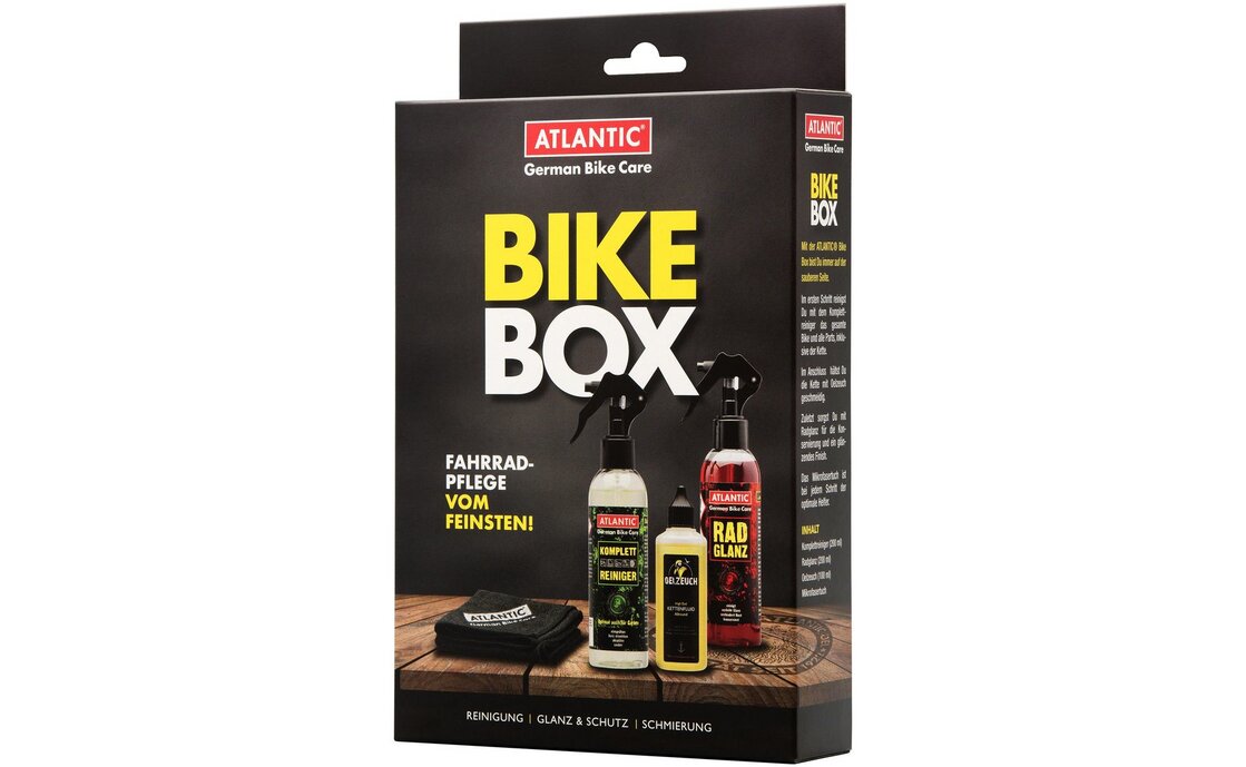 Atlantic Bike Box Pflegemittel-Set