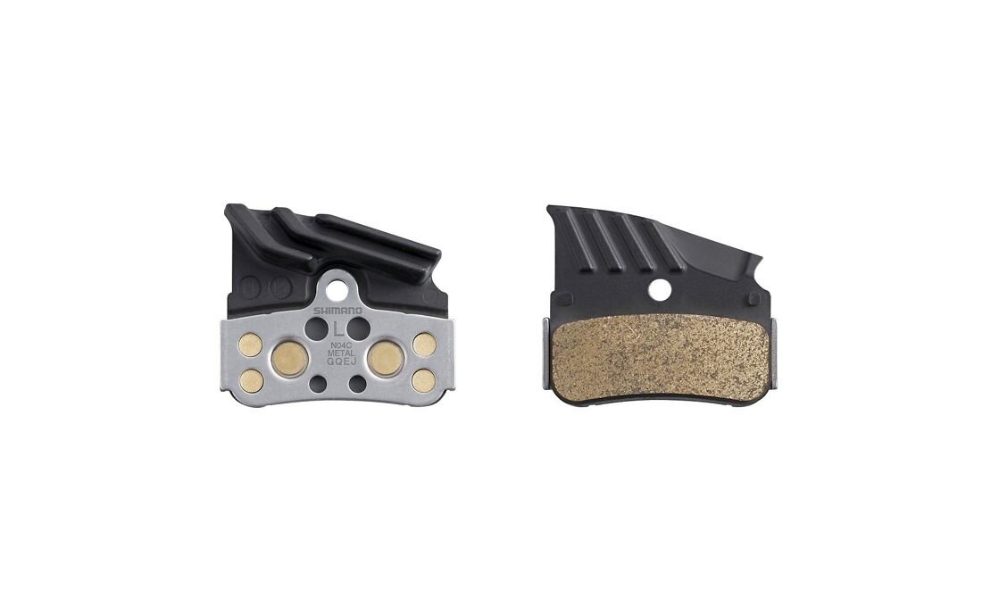 Shimano Scheibenbremsbeläge N04C Metall Kühlrippen