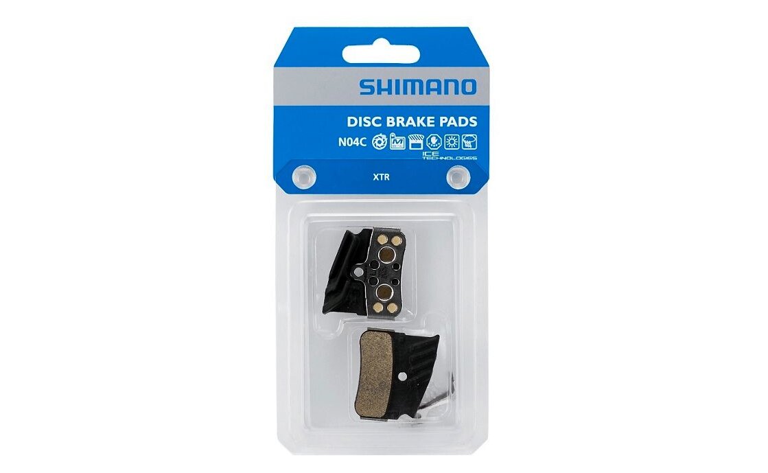 Shimano Scheibenbremsbeläge N04C Metall Kühlrippen