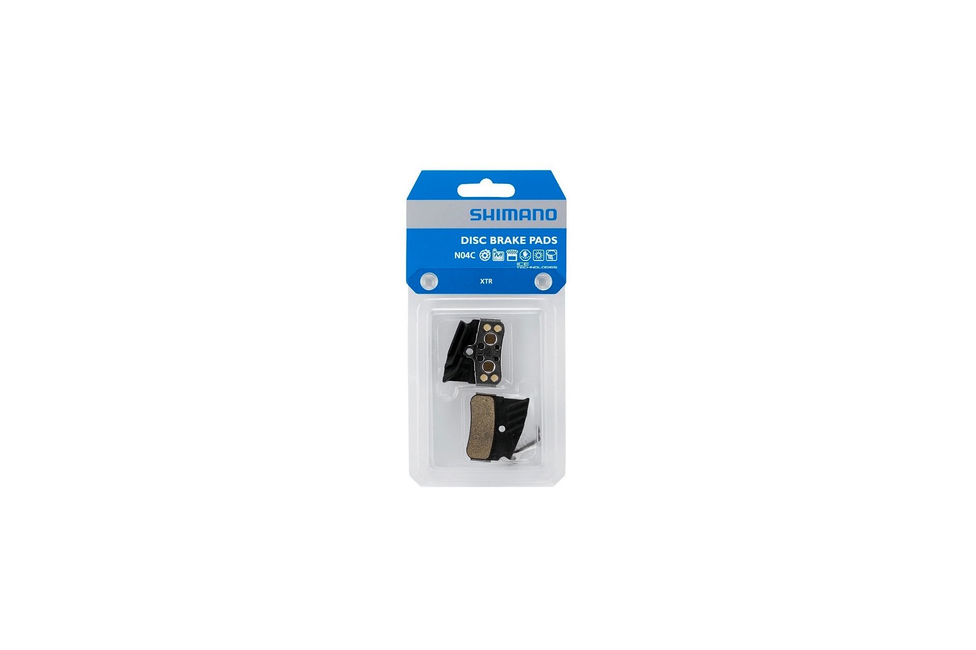 Shimano Scheibenbremsbeläge N04C Metall Kühlrippen