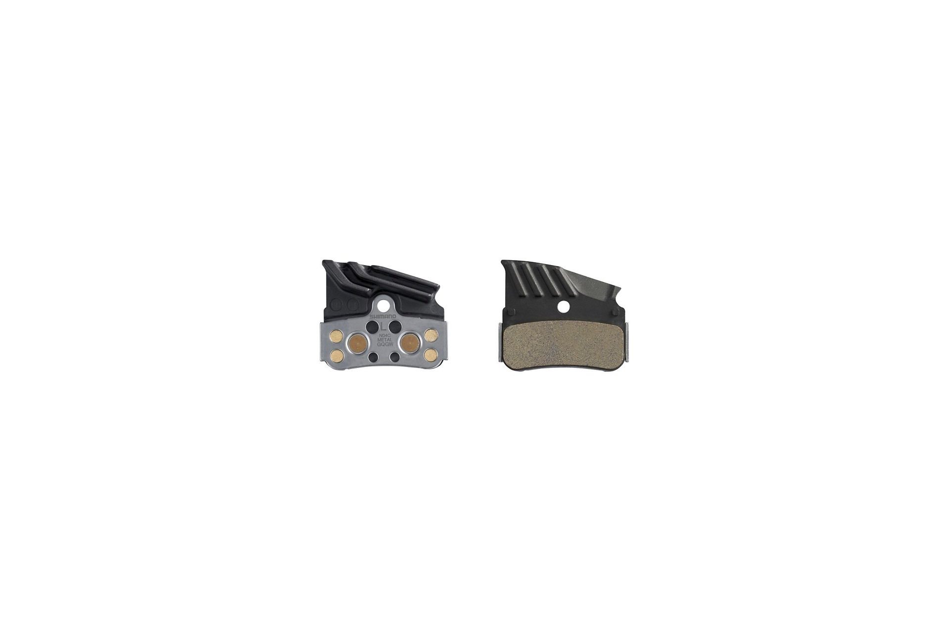 Shimano Scheibenbremsbeläge N04C Metall Kühlrippen