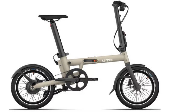 Hinterradmotor - E-Bike Faltrad-Klapprad - UTO PRO16 - 252 Wh - 16 Zoll - Faltrahmen - 2026