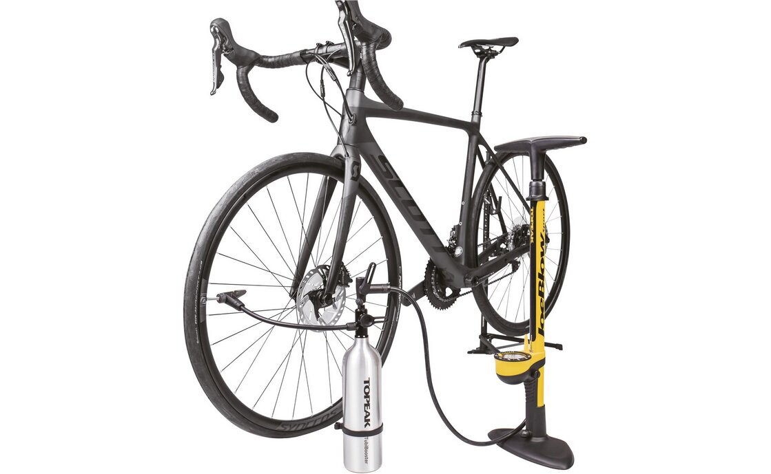 Topeak TubiBooster X Tubeless Drucklufttank