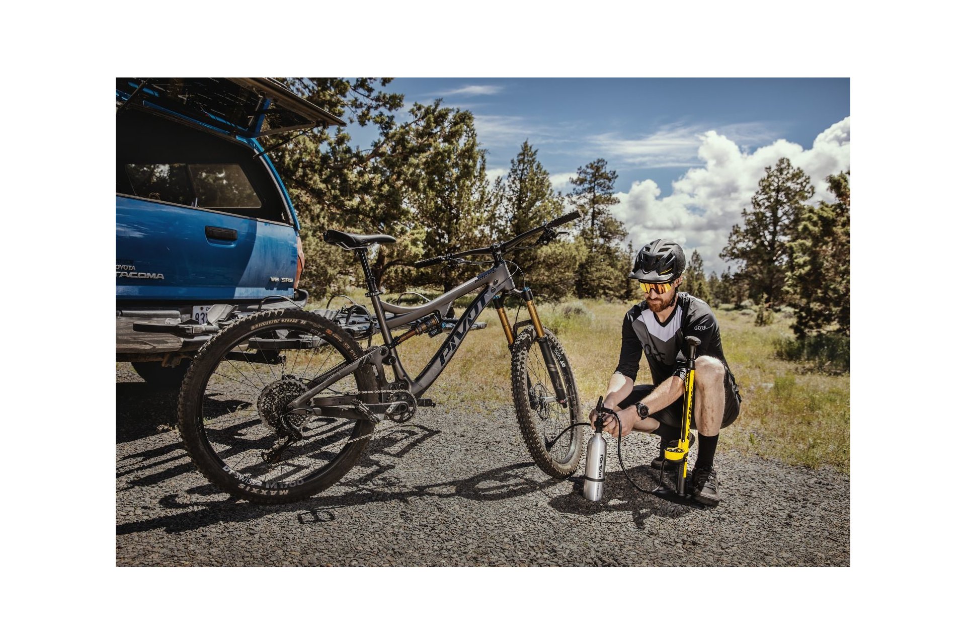 Topeak TubiBooster X Tubeless Drucklufttank