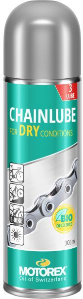 Motorex Dry Power Spray - Lubrificante Per Bicicletta 300 Ml