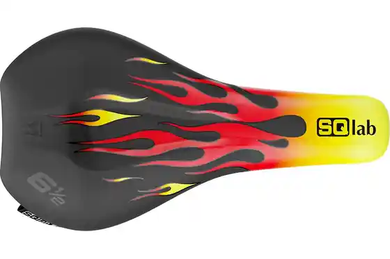 SQ-Lab - SQlab Sattel 6 1/2 Ergowave Flames CrMo