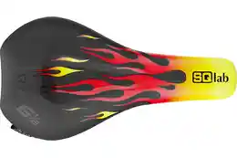 SQlab Sattel 6 1/2 Ergowave Flames CrMo