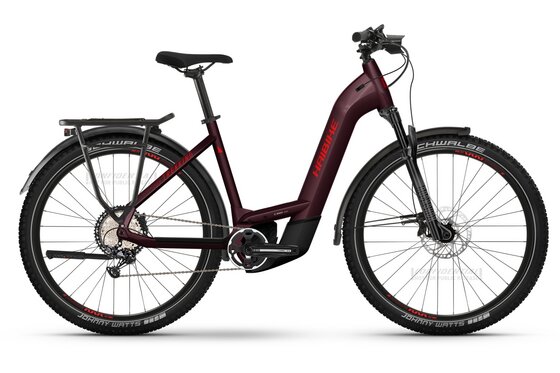 mit Beleuchtung - Fahrräder - Haibike Trekking 11 - 750 Wh - 27,5 Zoll - Tiefeinsteiger - 2024