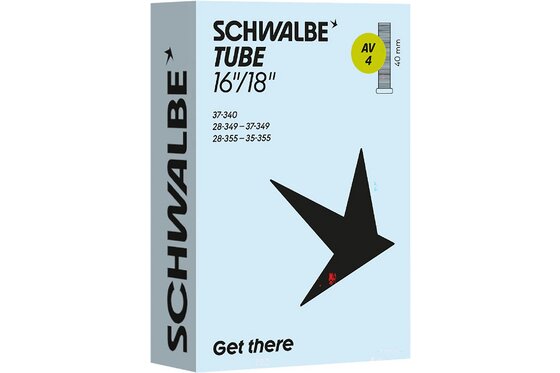 Schläuche - Schwalbe AV4 Schlauch 16/18 Zoll - 40 mm
