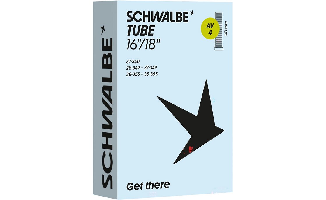 Schwalbe AV4 Schlauch 16/18 Zoll - 40 mm