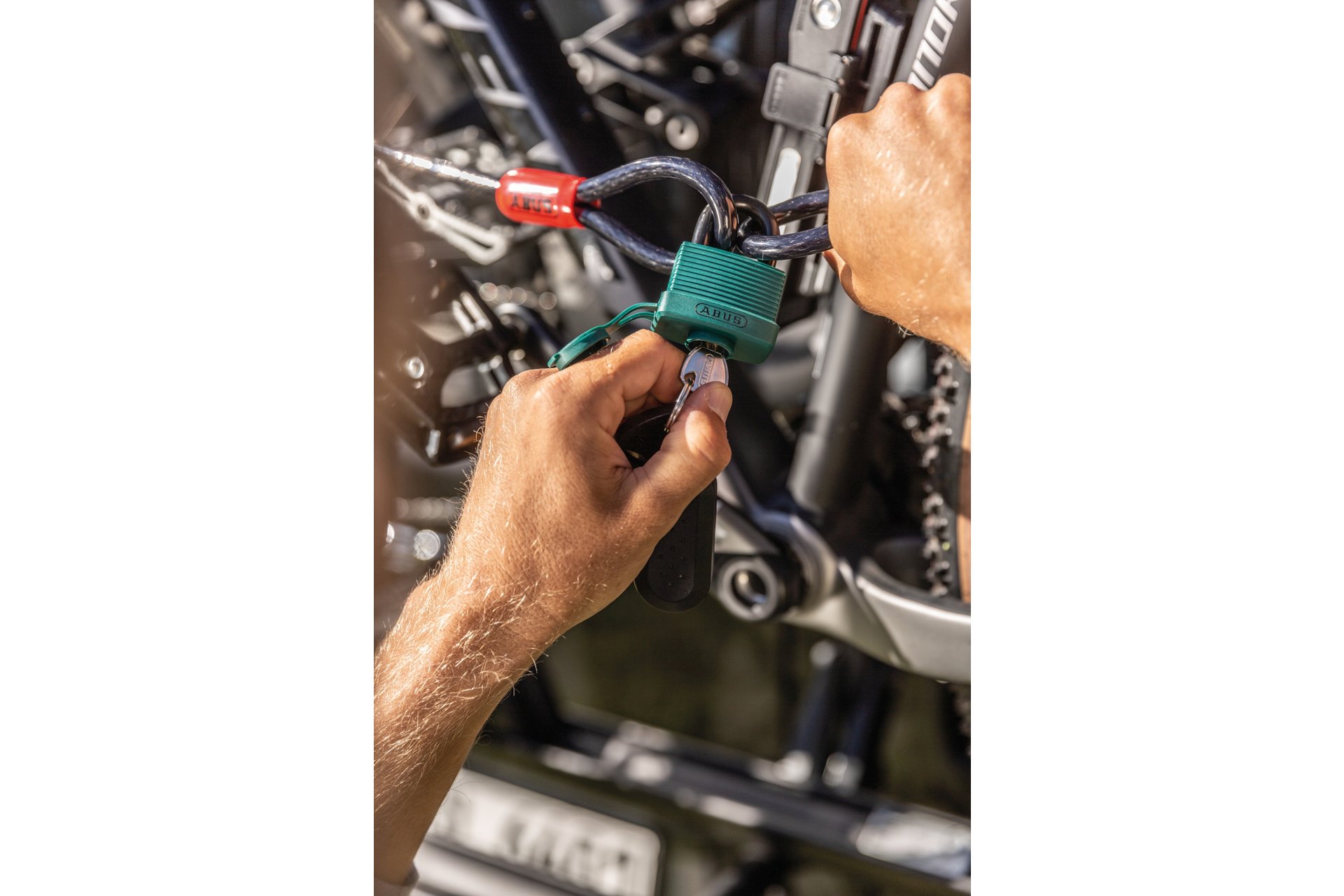 Abus Ultra 410/170HB230 SH34 Bügelschloss + Cobra 10/120