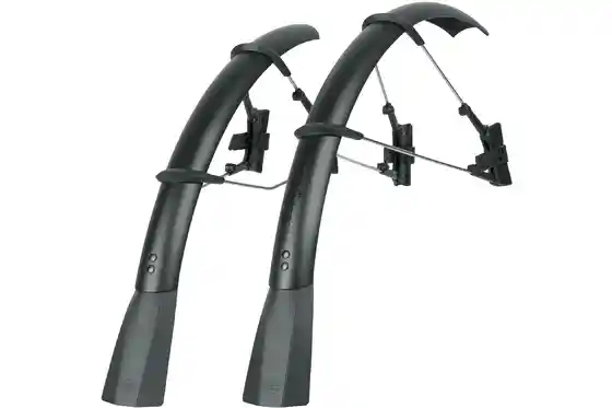 Schutzbleche - SKS GERMANY Raceblade Pro XL Black Matt Rennrad Schutzblech Set 28 Zoll