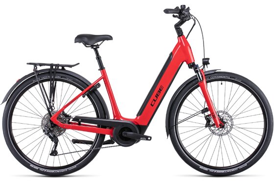 Damen - Cube - E-Bike Trekking - Cube Supreme Sport Hybrid Pro 500 - 500 Wh - 2022 - 28 Zoll - Tiefeinsteiger