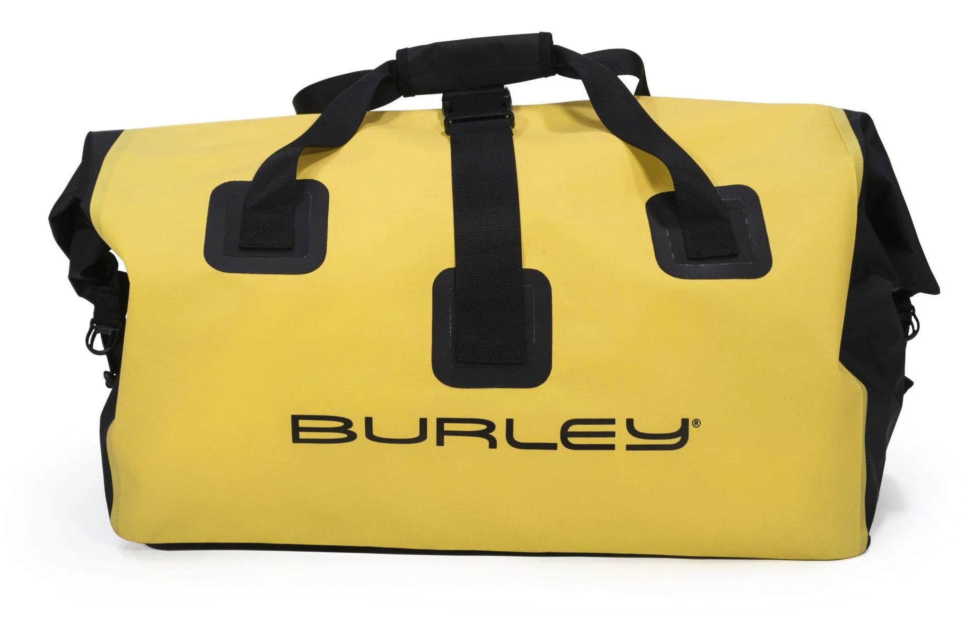 Burley Coho Bagagedrager voor volwassenen, uniseks, zwart/geel, één maat