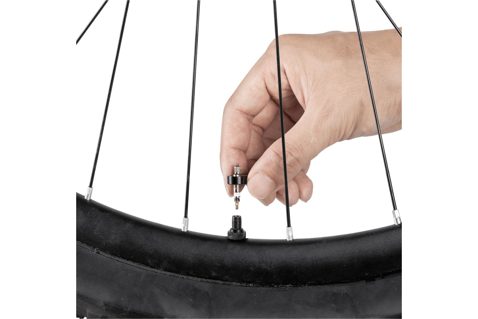 Topeak Ventilverlängerung Presta Valve Extender, 2er Set - 40mm