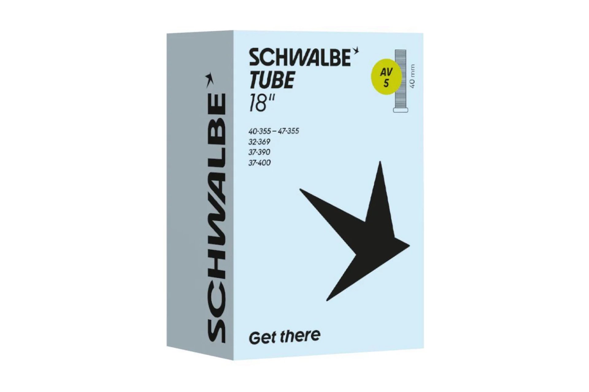 Schwalbe AV5 Schlauch 18 Zoll - 40 mm