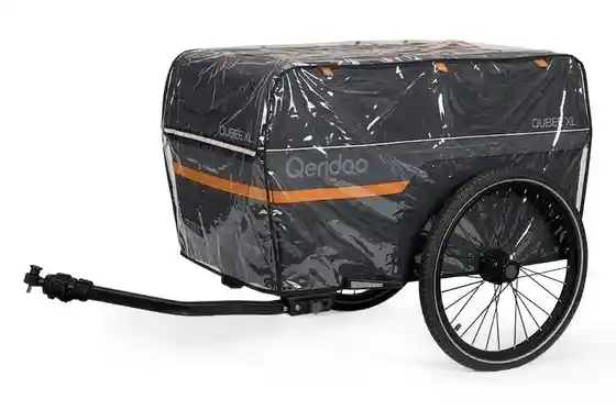 Qeridoo - Fahrradanhänger Zubehör - Qeridoo Regenschutz Qubee XL