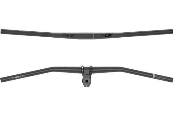Fahrradteile - SQlab Lenker 3OX Alu, 780 mm/12&deg;/31,8 mm