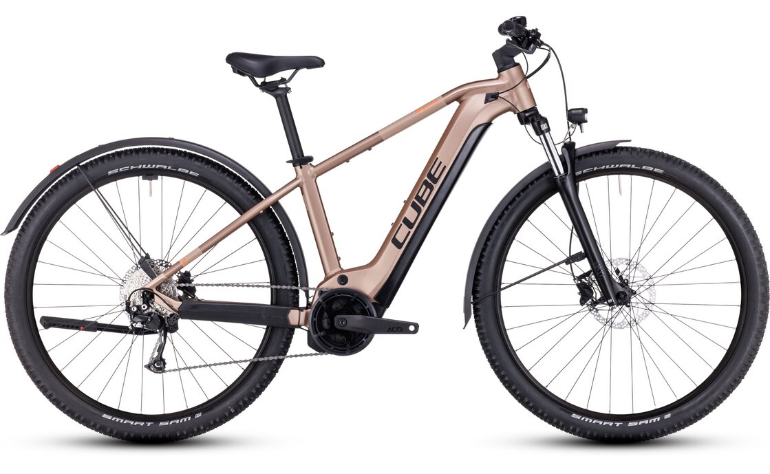 Cube Reaction Hybrid Performance 500 Allroad - 500 Wh - 29 Zoll - Diamant - 2023