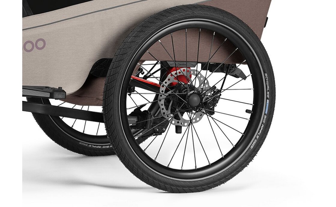 Qeridoo Scheibenbremsen Nachr&uuml;stset Einsitzer