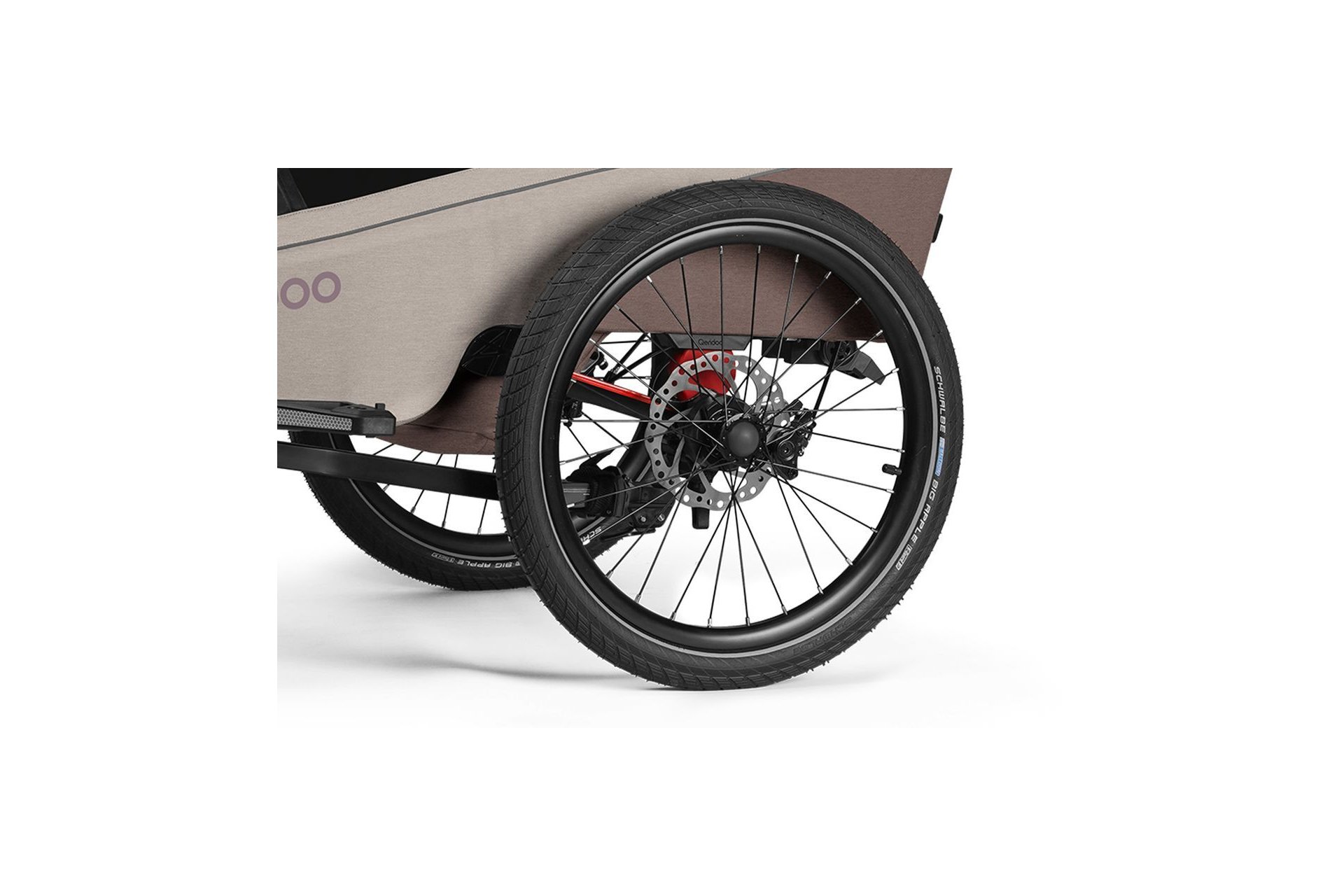 Qeridoo Scheibenbremsen Nachr&uuml;stset Einsitzer