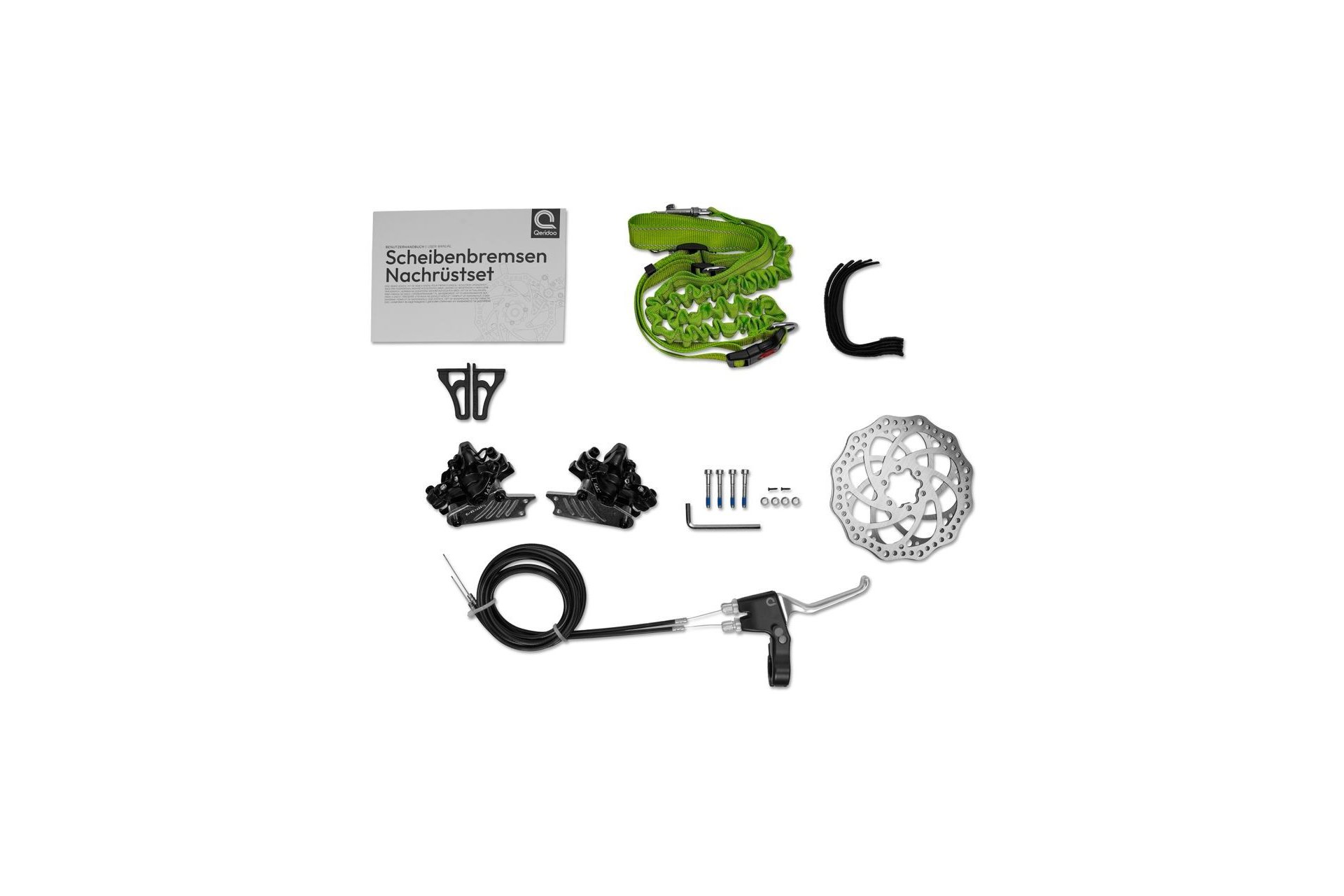 Qeridoo Scheibenbremsen Nachr&uuml;stset Einsitzer